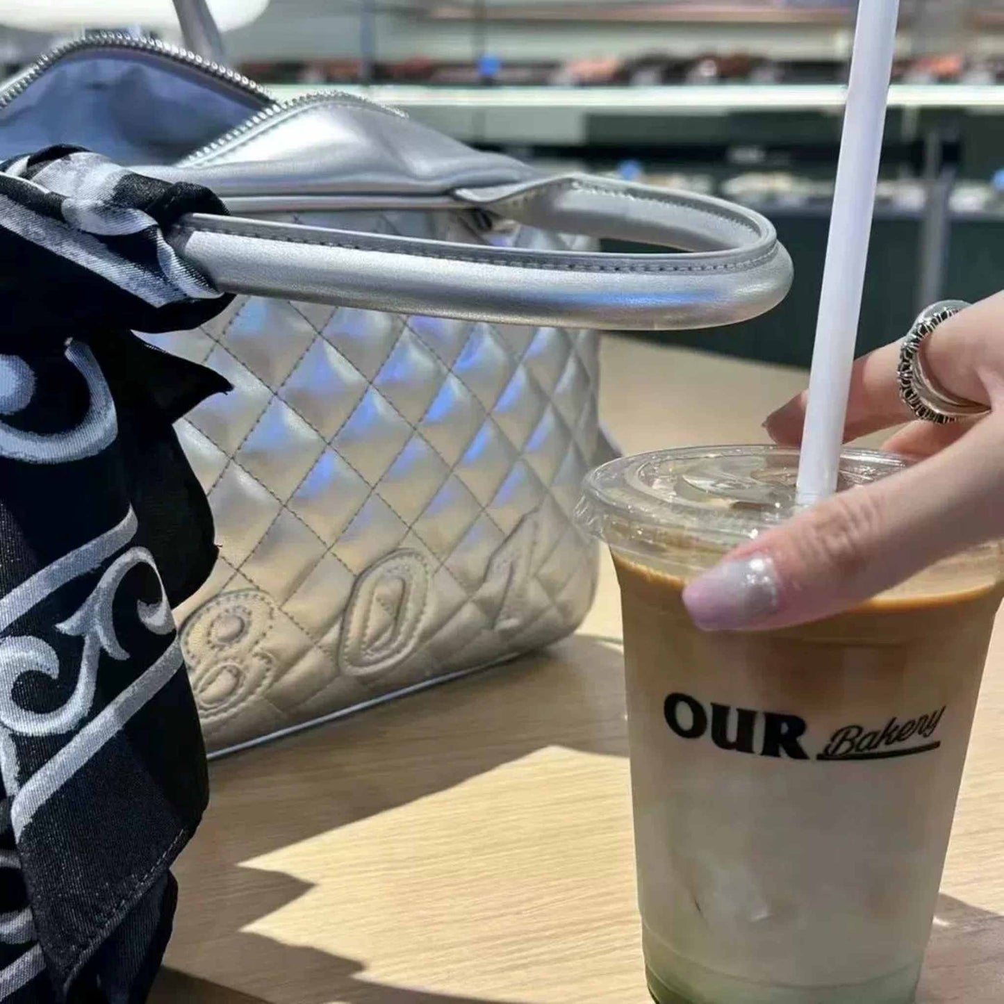 925 Silver Cross Tiny E Plus Band Ring, Punk Statement Triple Stack Rings for Couples