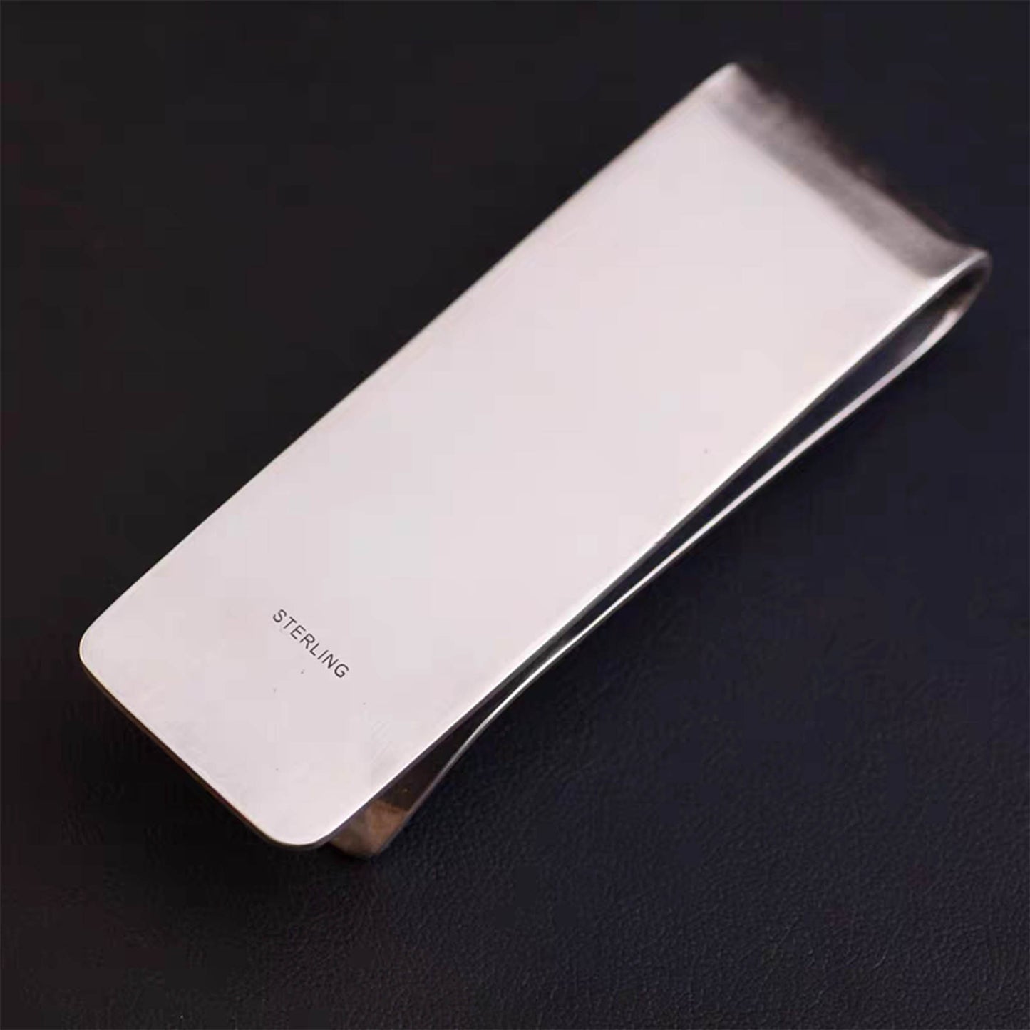 Chrome Hearts Gothic Cross Money Clip, Punk Statement Sterling Silver Accessories