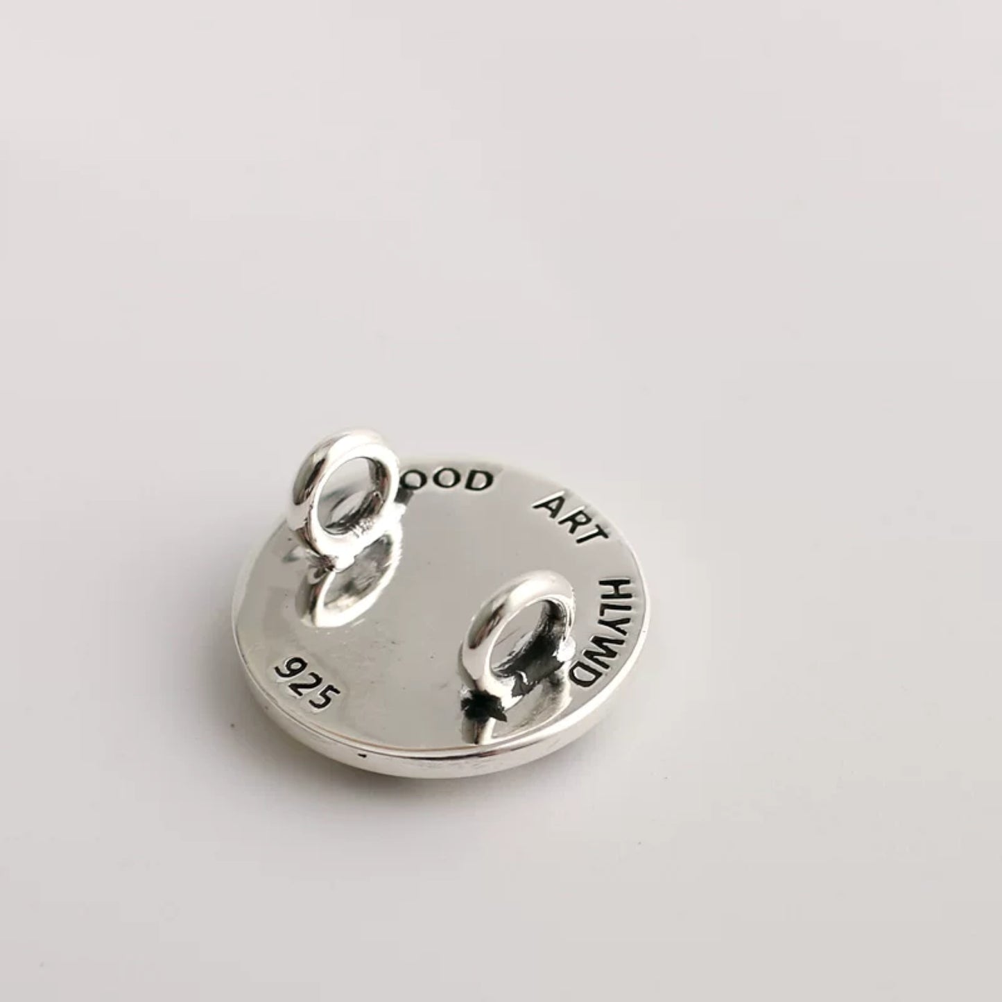 Good Art HLYWD Cherry Blossom Silver Shoelace Buckle, GA Punk Statement Accessory Buckle