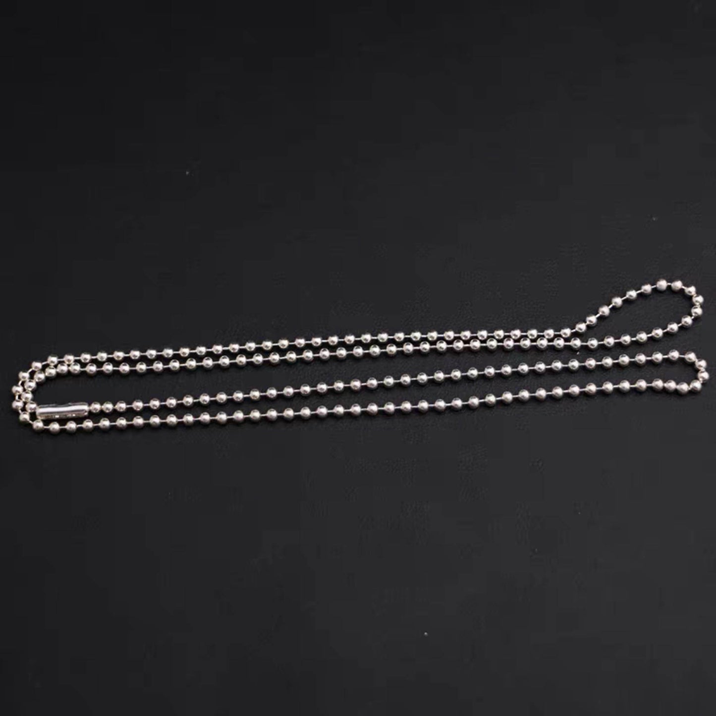 Sterling Silver Necklace, 2.5mm Ball Chain Necklace